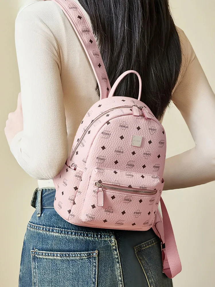 Samstag Damen Leichter bedruckter Buchstabe Bapa Faionable Pendlertasche Lässige vielseitige langlebige Oultertasche für Jugendliche