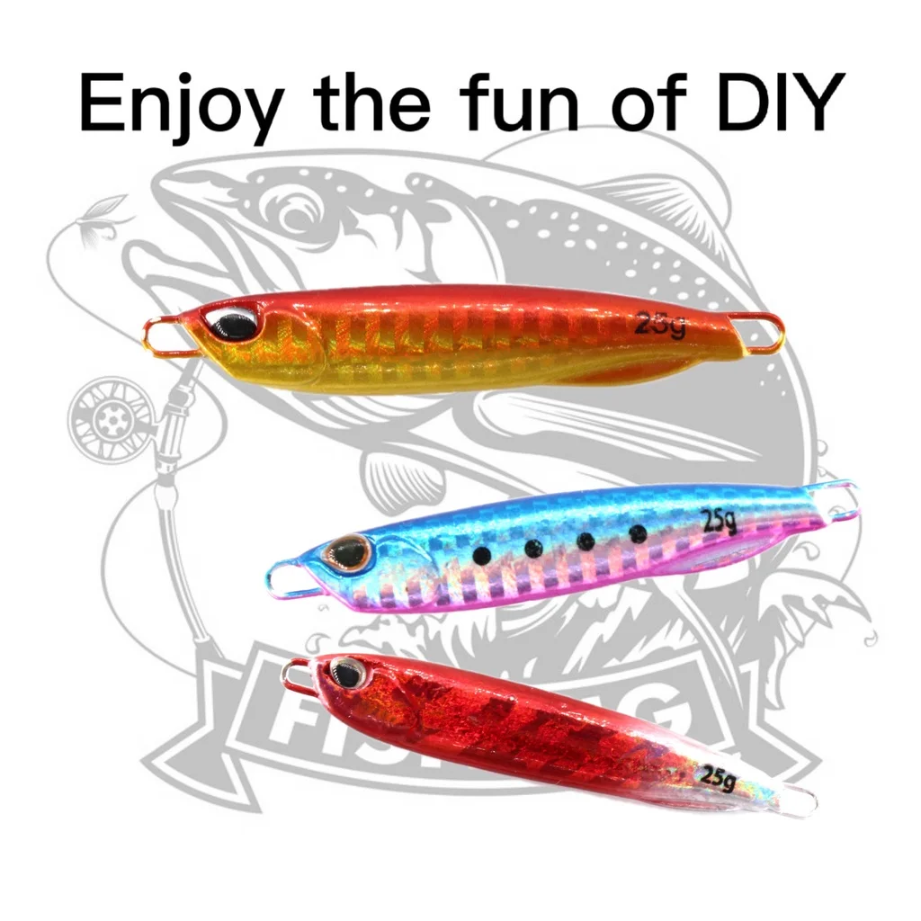 Metal Jig Lead Fishing Lure 10g/15g/20g/25g/30g/40g/60g Umpan Casting Spoon Fishing Lure Spinner Bait