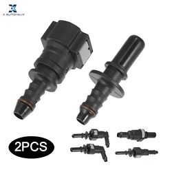 X Autohaux 8mm 9.89mm 9.49mm 10.5mm Fuel Line Hose Quick Release Connector Disconnect Hose Fuel Line Coupler 6.3/7.89/11.8mm