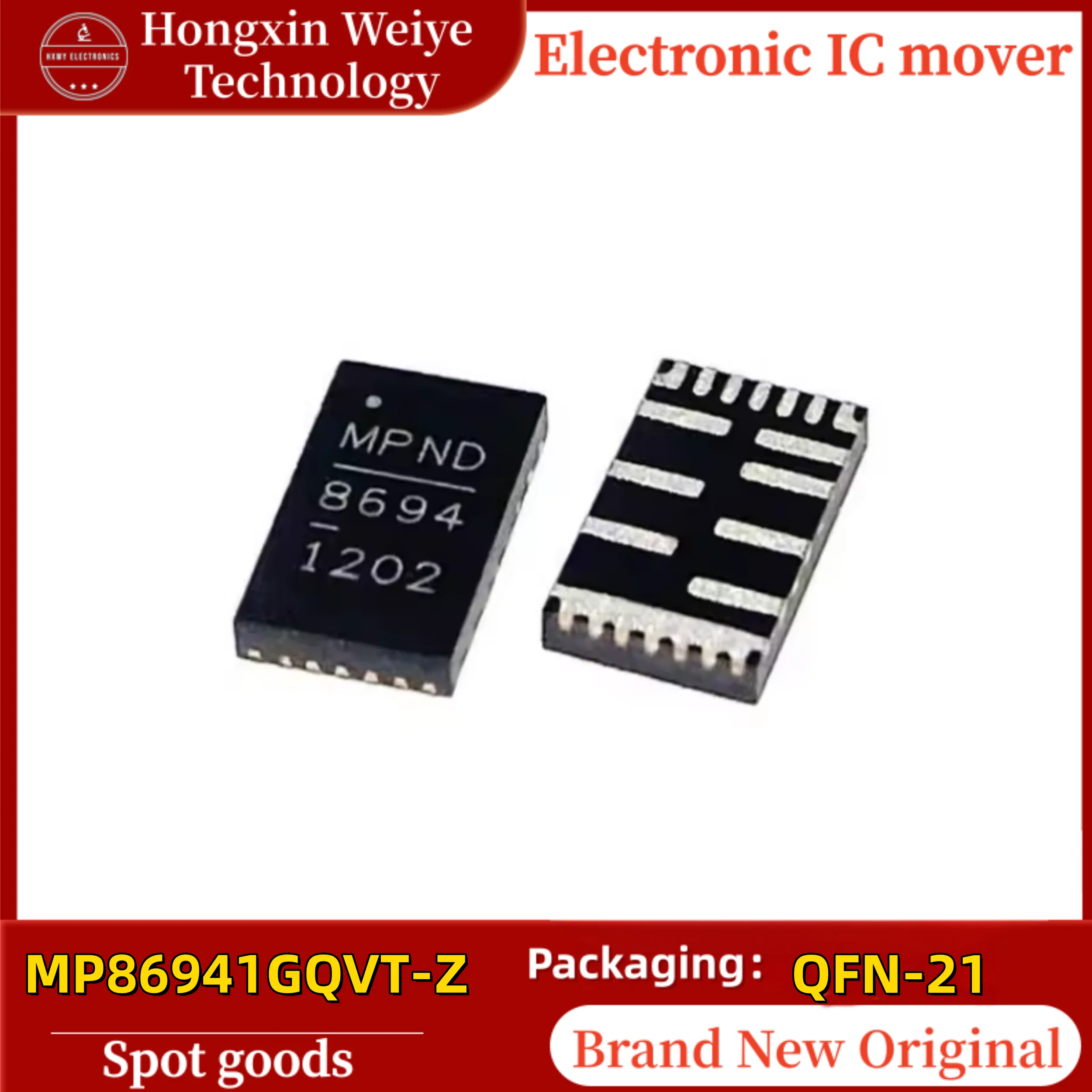 

10/20 PCS MP86941GQVT-Z 8694 86941 QFN-21 Power Management IC / Driver Chip Brand New In Stock