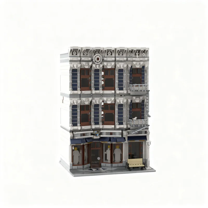 2439pcs MOC The Wedding Clothes Shop Model Building Blocks Architecture Toys Christmas Gift Education DIY Kids Creative Brick