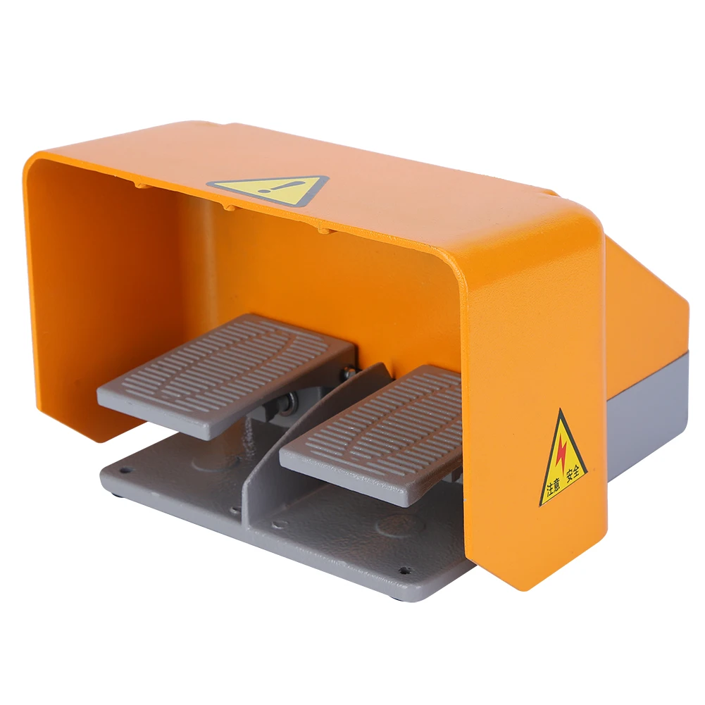 

Двойная ножная педаль BERM для комплекта зажимов для источника питания электромашины YDT1‐18, 380 В переменного тока, электрические переключатели ножной педали