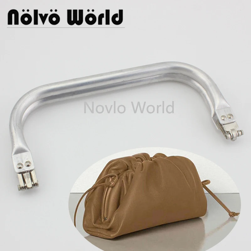 

1-4-10 шт. 6-7,5-8-10 дюймов алюминиевая металлическая сумка с ручками, рамка для кошелька, сумка-тоут с ремешком, съемная сменная сумка «сделай сам»