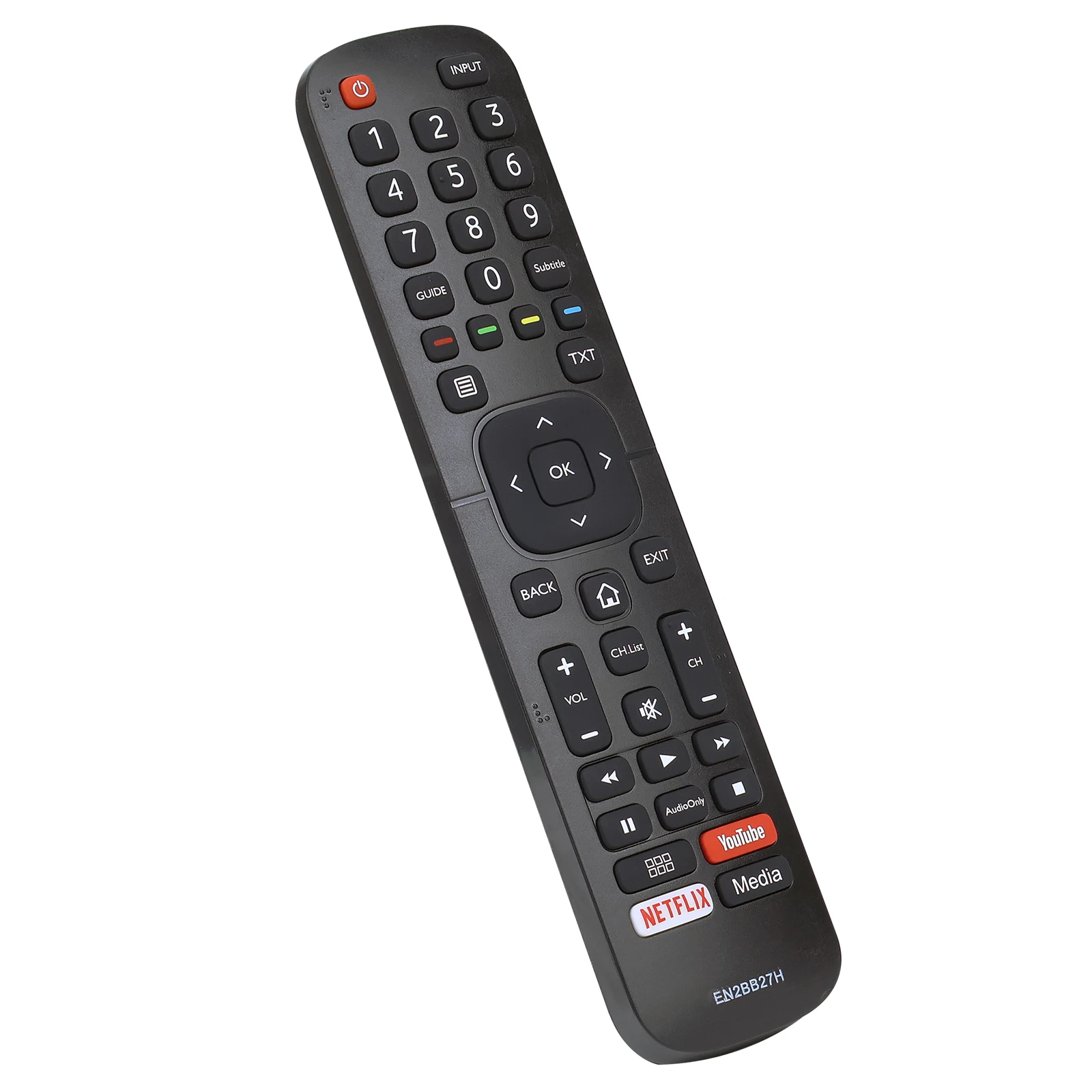 EN2BB27H Remote Control Replaced for FHD UHD Smart TV H32A5600 H39A5600 H43A5600 H43A6100 H50A6100 H55A6100 H65A6100