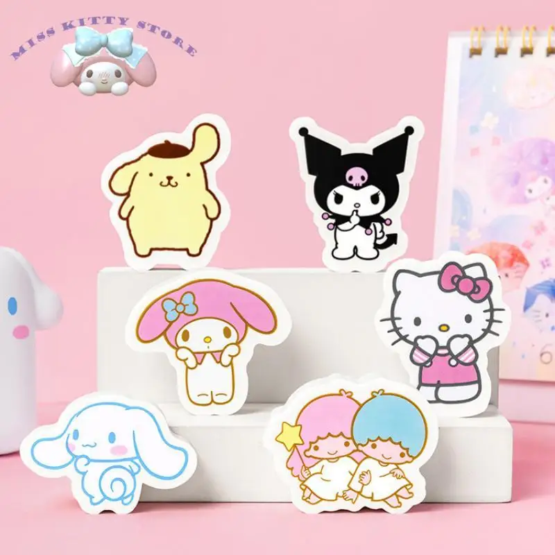 

Sanrio Cinnamoroll Mymelody Kuromi Purin Hellokitty Image Character Eraser Cartoon Rubber Primary School Prize Colour Eraser