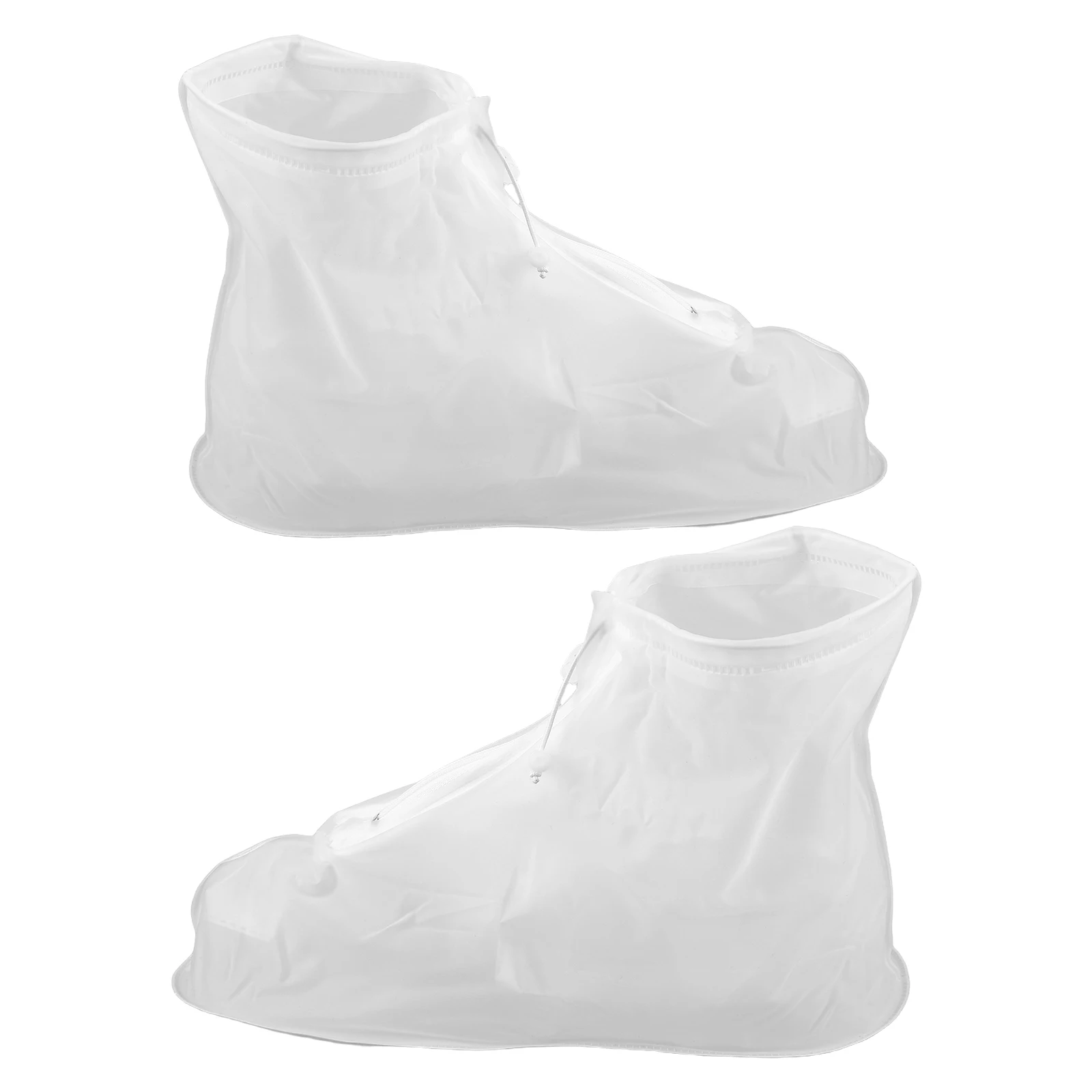 

Disposable Rain Boot Waterproof PVC Shoe Covers for Men Women Camping Snow Protection Lightweight Portable Anti Slip Foot Covers