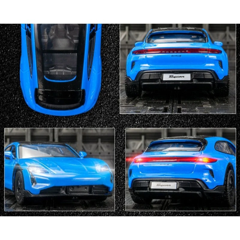 1:36 Turbo S Sportwagen Legering Motorvoertuig Diecast Metaal Model Kinderen Speelgoed voor Jongens Vrienden Geschenken Verzamel Ornamenten