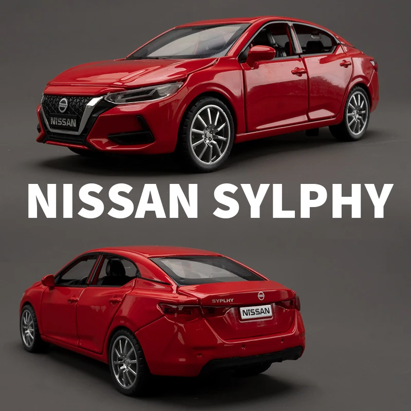 1:32 Nissan SYLPHY Alloy Cast Toy Car Model Sound and Light Children's Toy Collectibles Birthday gift