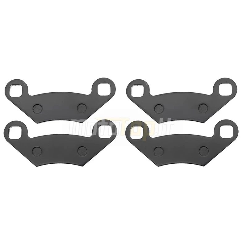 4PCS BRAKE PADS FOR POLARIS SPORTSMAN XP 1000 EPS 850 X2 550 570 TOURING SCRAMBLER MILITARY 800 EFI HAWKEYE 400 325 2X4 ATV QUAD