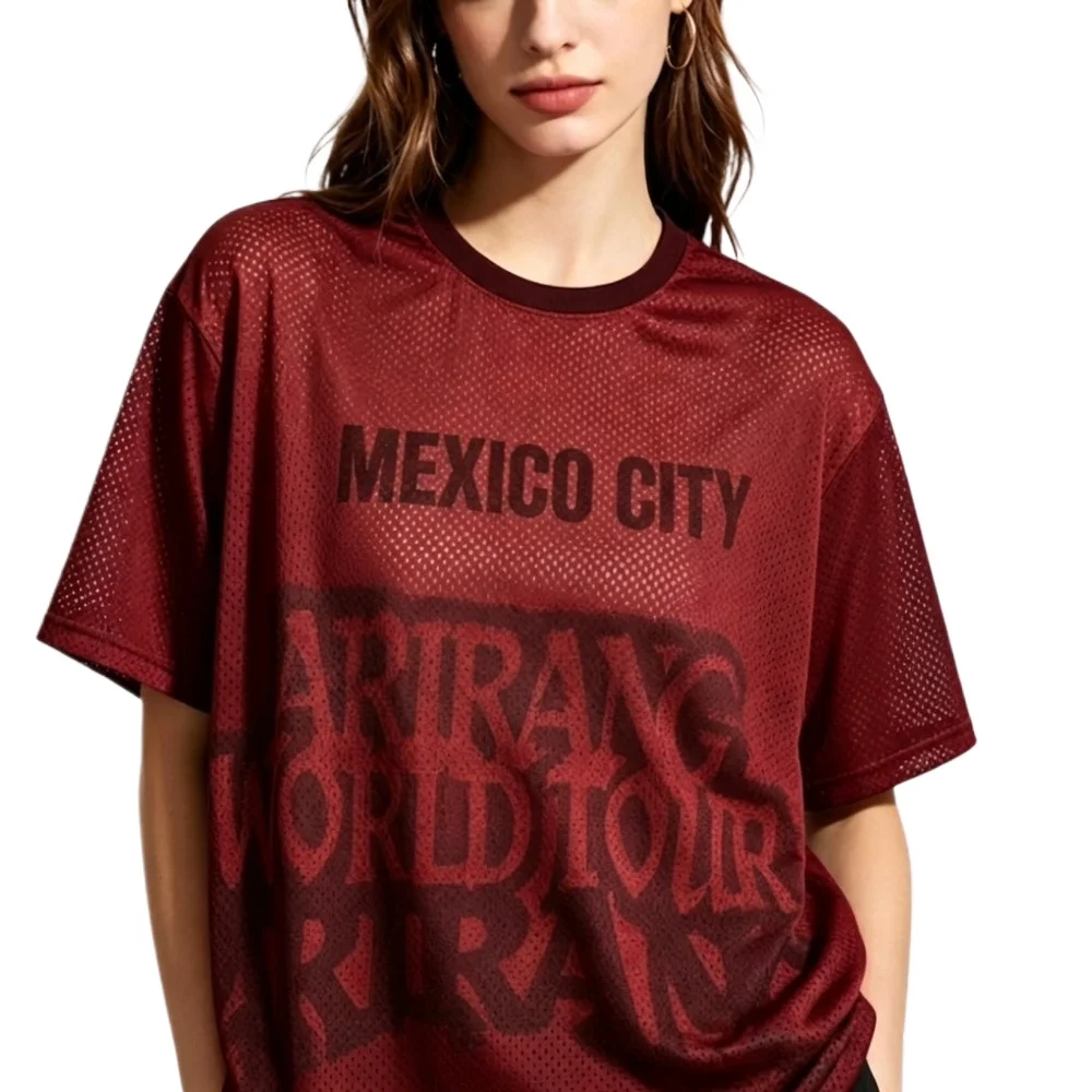 Summer Arirang Tour City Jersey T-shirt Sports Soccer Jersey Tops Men's Casual Tee Shirt Breathable Men Women Short Sleeves Top