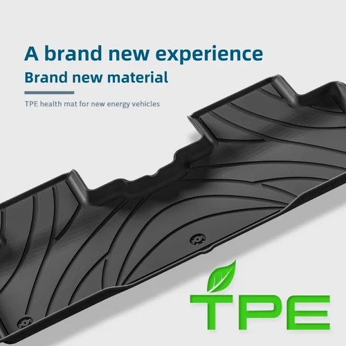 Imagen 2 del producto Para Geely Galaxy E5/EX5 2024 2025 TPE alfombrilla para maletero, alfombrillas totalmente cerradas resistentes a la suciedad y al desgaste para todo tipo de clima (LHD y RHD)