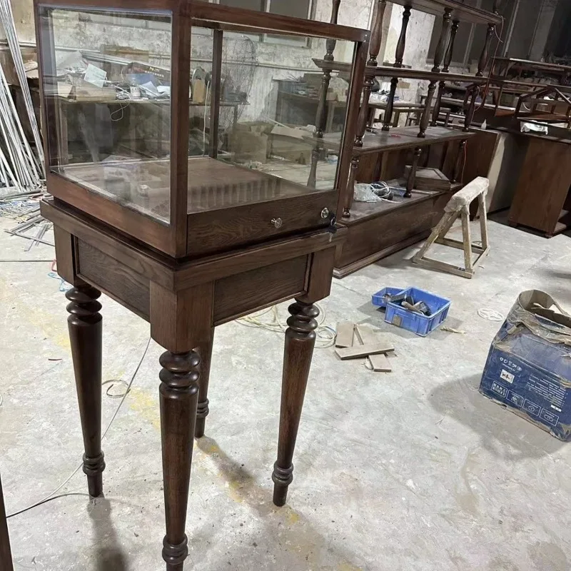 خمر مجوهرات الخشب مكافحة عرض ناكاجيما عرض اليشم مجوهرات اليشم مجوهرات خزانة زجاجية