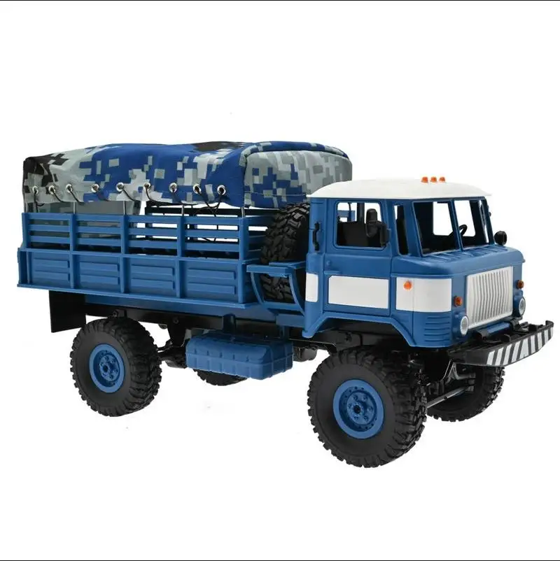 WPL 1:16 remote control hood Bugas B24 B16 DIY modification of original canvas four-wheel drive six-wheel drive military card