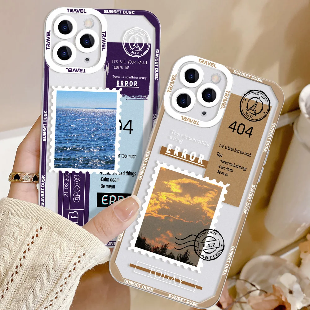 Phone Case For Samsung A55 5g Case S24 S23 Ultra A54 A34 5g A53 A52 A32 A14 A23 A33 A52S S20 S21 FE S22 Ultra Landscape Cover