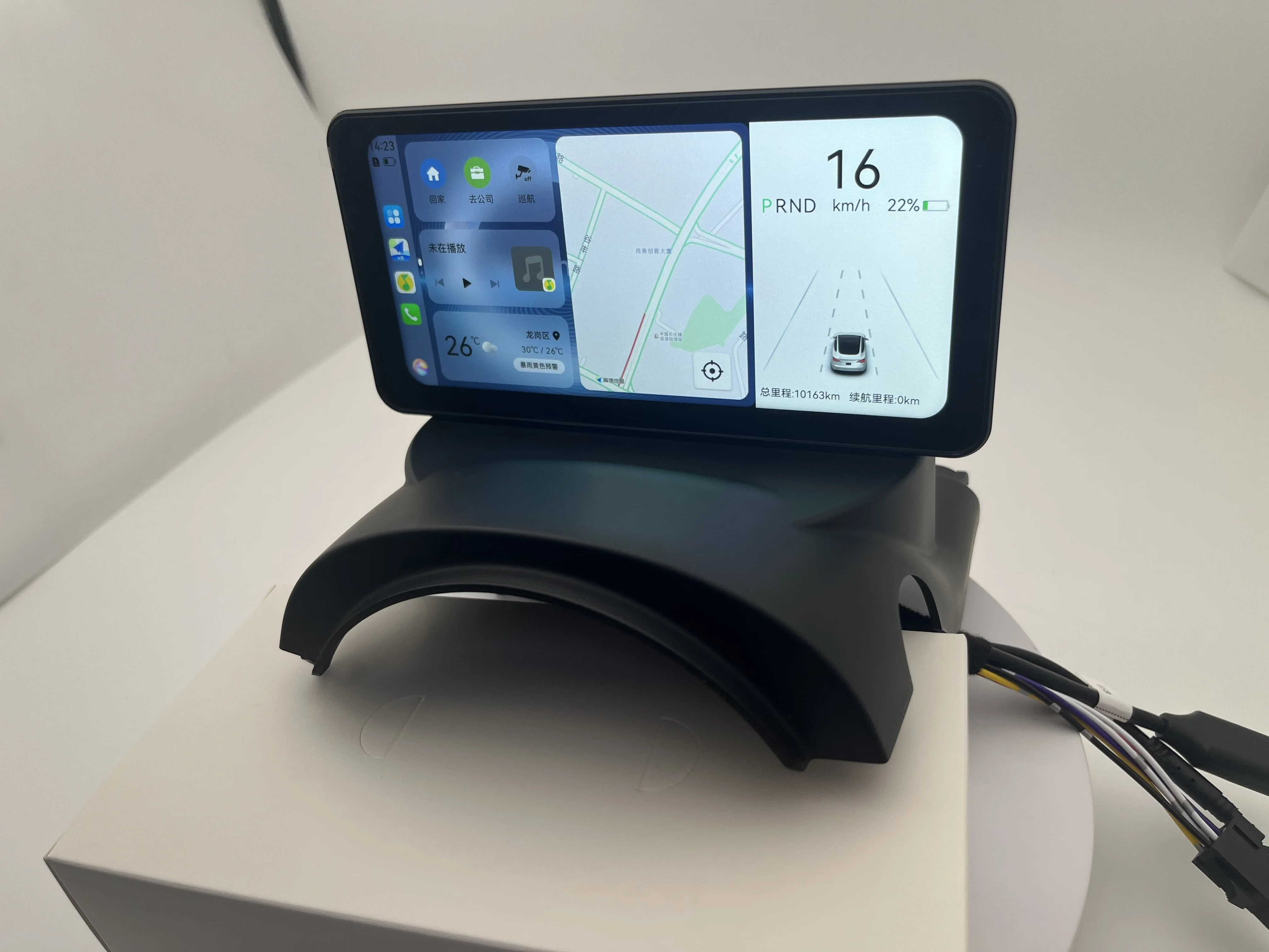 ملحقات مشغل الوسائط المتعددة للسيارة T601 شاشة CarPlay للسيارة في شاشة لمس وسائط السيارة