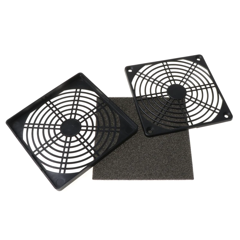 1 pçs à prova poeira 120mm para caso ventilador filtro poeira grill protetor capa para computador computador limpeza