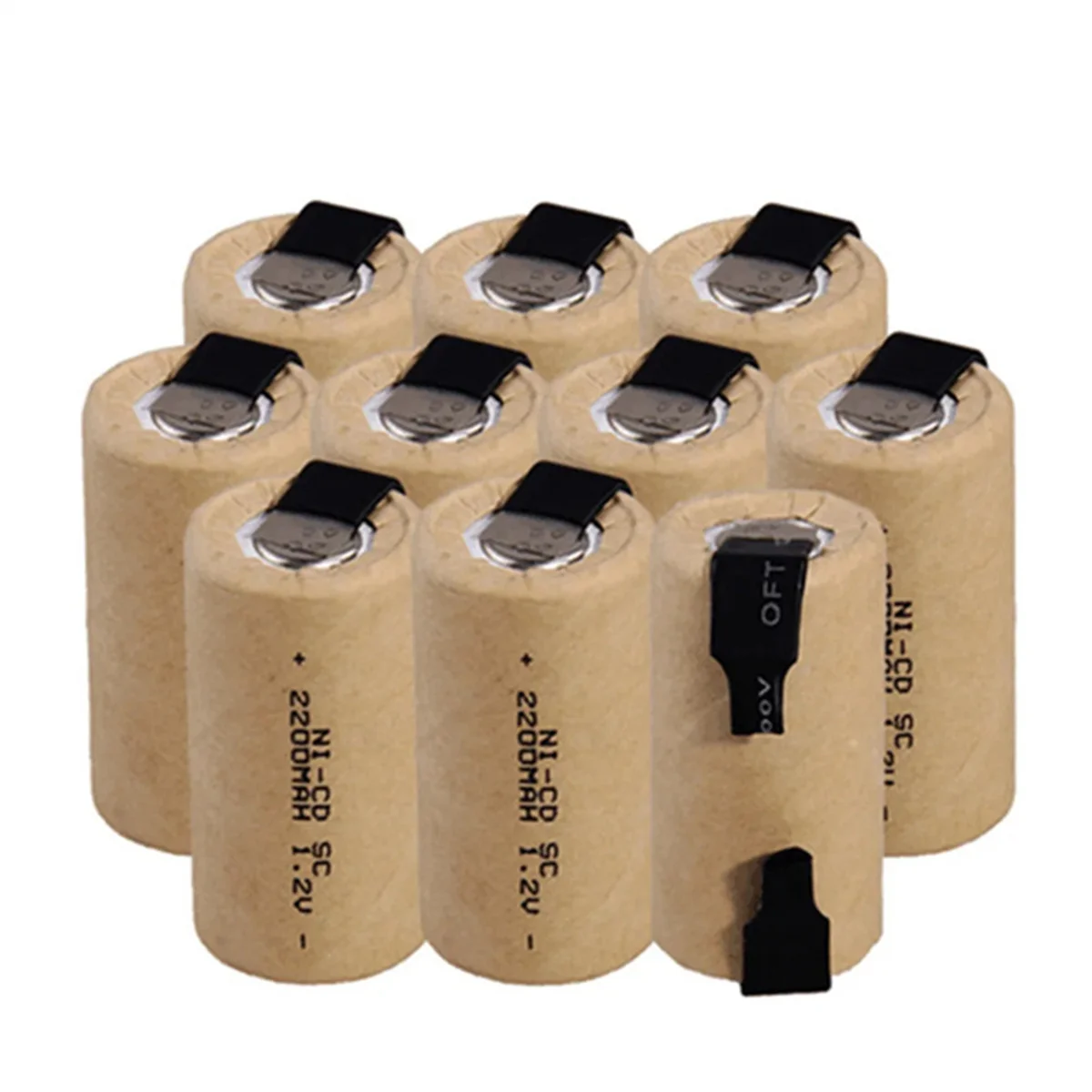 2200mAhSC NiCad Rechargeable Battery for Bosch Hitachi and DeWalt Power Tools, Screwdriver Battery, 1.2V, High Quality