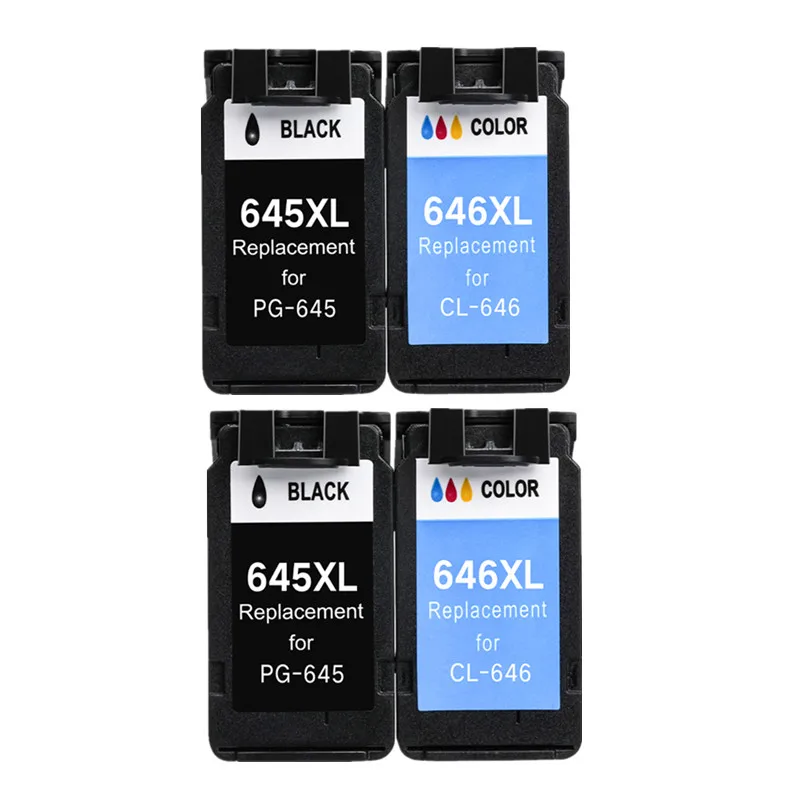 645XL 646XL PG645 CL646 XL ink cartridge replacement for Canon PG-645 CL-646 PG 645 CL 646 Pixma MG2460 MG2560 MG2960