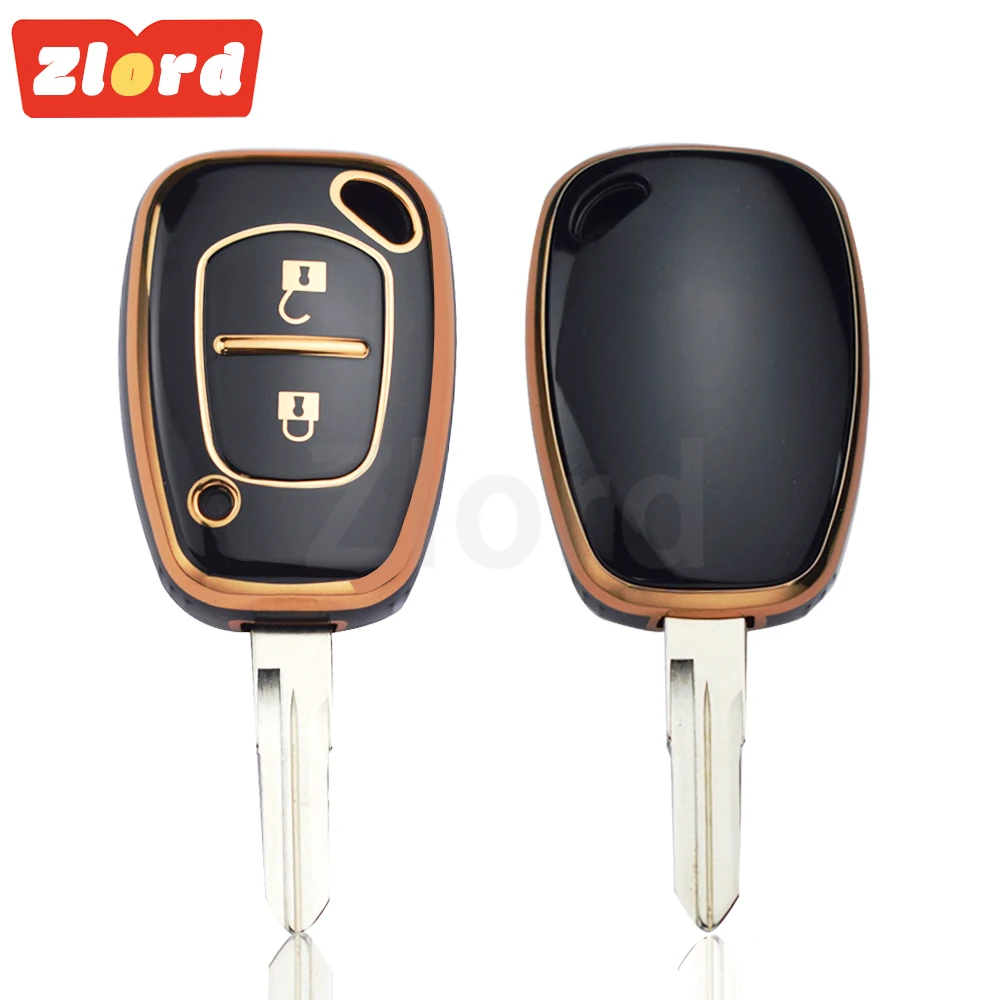 2 Buttons TPU Remote Car Key Case Shell For Renault Opel Vauxhall For Nissan Vivaro Traffic Primastar