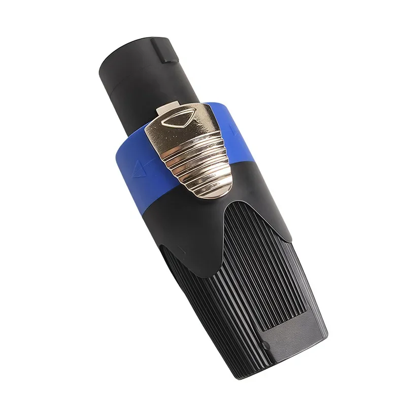 

4/10/20pcs 4-Pin Neutrik Style Speaker Connectors - Twist Lock Plug for Amplifier Cable PA System