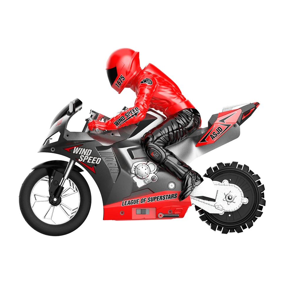 2.4G 35CM RC Motorcycle Stunt Car Vehicle Models RTR High Speed 20km/h 210min Use Time