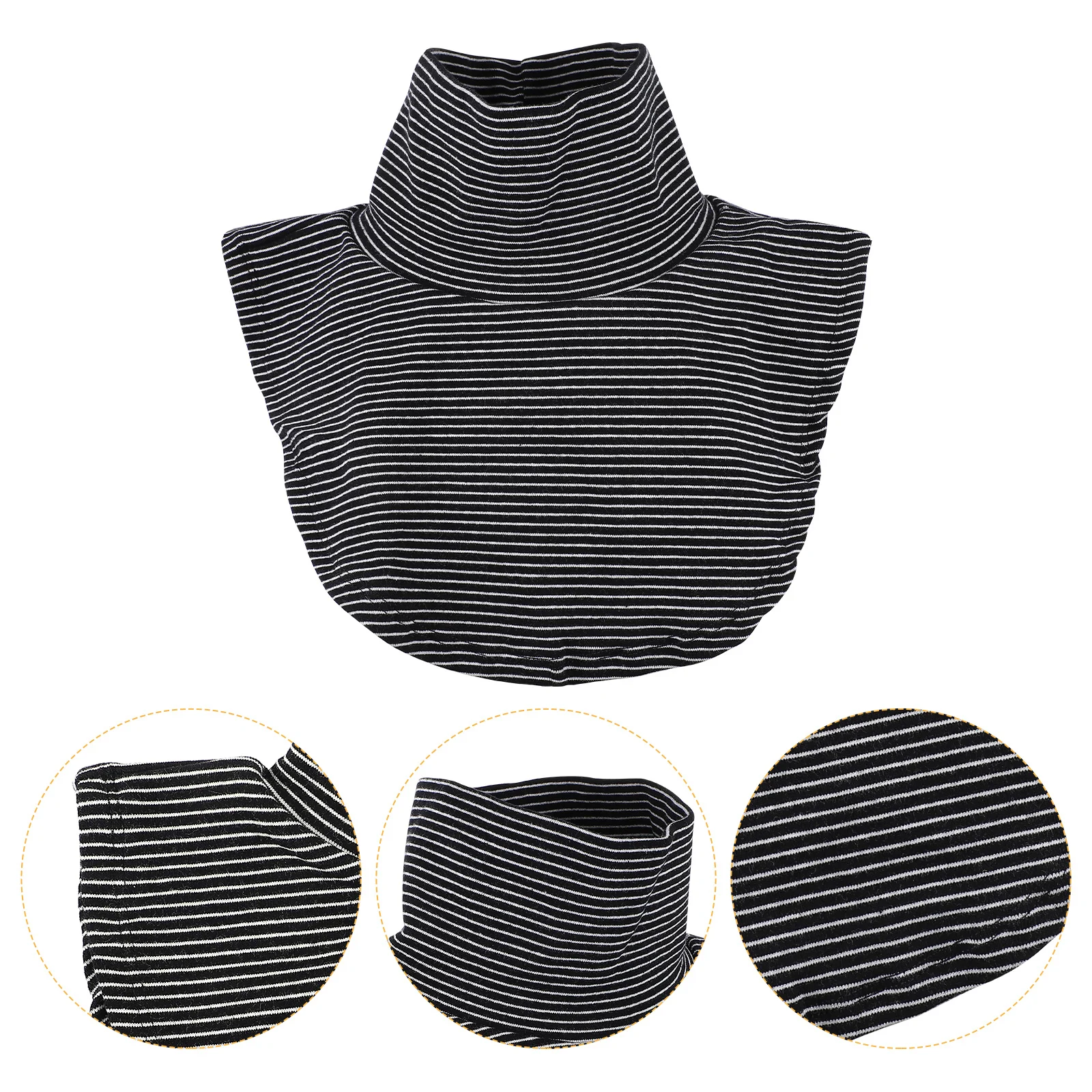 1pc High Collar Decorative Fake Collar Fashion Women Clothing Accessory Exquisite Durable Practical Quick Dry Support Reuse