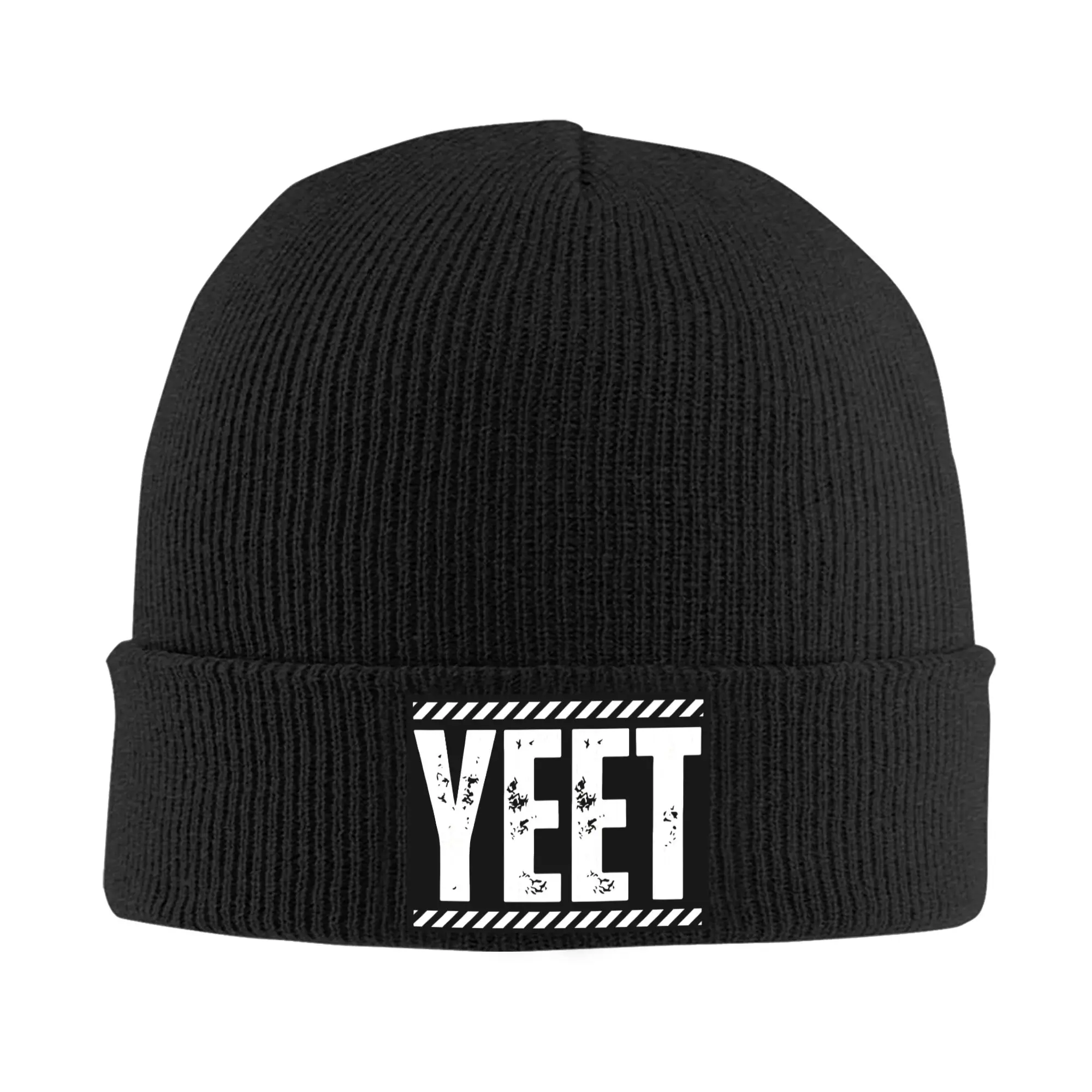 Custom Yeet Classic Logo Skullies Beanies Caps Cool Winter Warm Women Men Knitted Hats Unisex Adult Famous Event Bonnet Hat