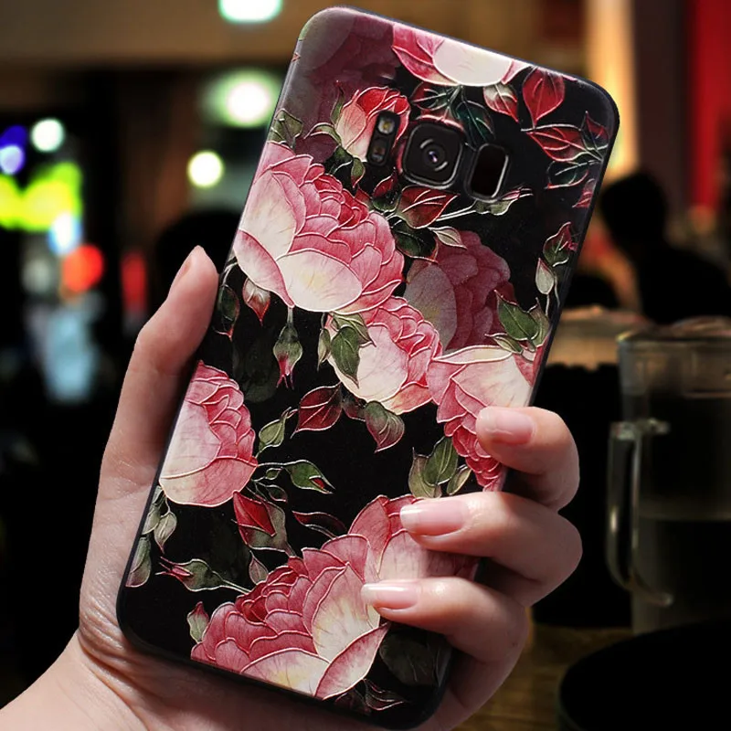 3D Flower Relief Silicone Case for Xiaomi Mi 11 Lite 5G NE A3 9Lite Cover Emboss Soft Bumper for Xiaomi 13 Lite Poco M4 Pro 4G