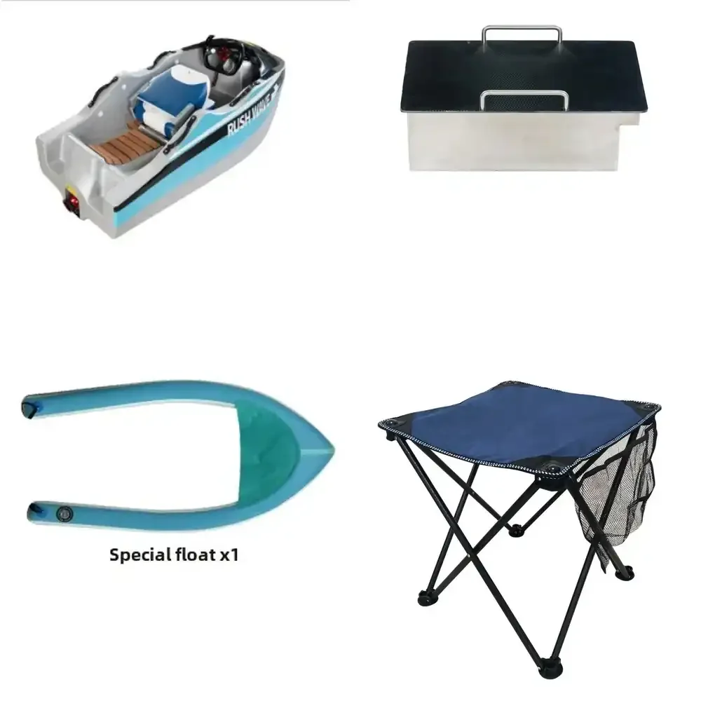 2026 HOT  Mini electric kart boat watersports water skiing entertainment multifunctional fishing boat