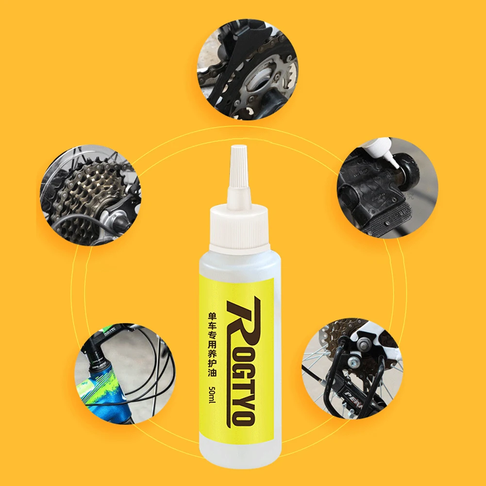 Bike Lubricants Lubricating Oil Outdoor Sports 50ml Lubrication Maintenance Mineral Oil Tools Bike Bearing Chain