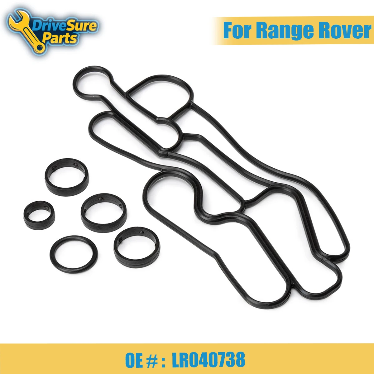 

LR040738 1 SET Engine Oil Cooler Gasket Seal For Range Rover Sport Discovery 4 LR4