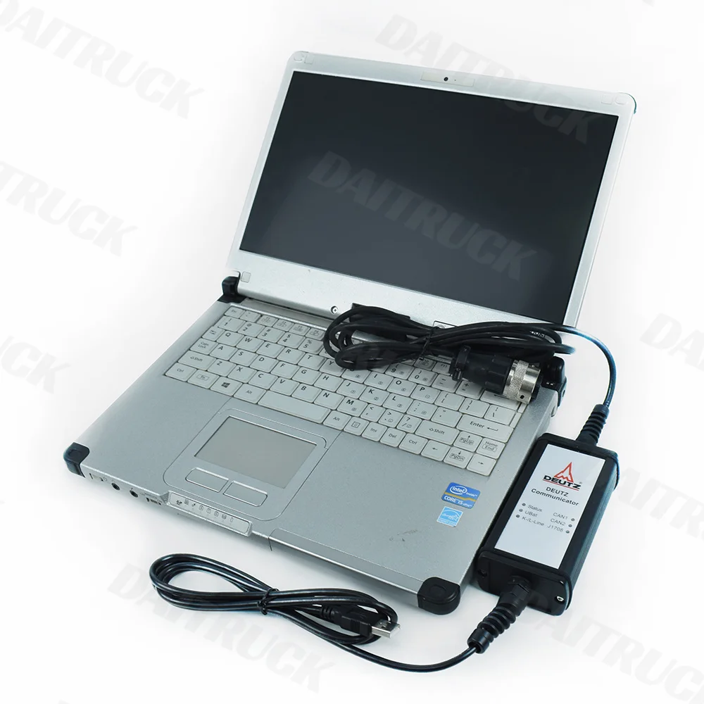 

Ноутбук CFC2 + OBD-сканер автоматического коммуникатора Deutz для контроллеров EMR2 EMR3 EMR4 Serdia 2010