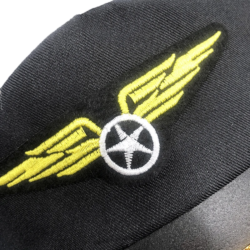 Cap Captain Hats Navy Party Costume Police Sailors Caps Captains Flight Boat Nautical Aircraft Attendant