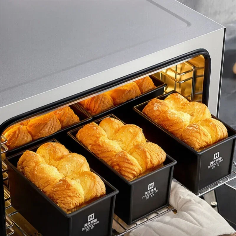 فرن كهربائي ، للاستخدام التجاري ، فرن منتفخ ، قلب مفتوح ، فرن بيتزا ، مخصص للخبز ، 2 في 1