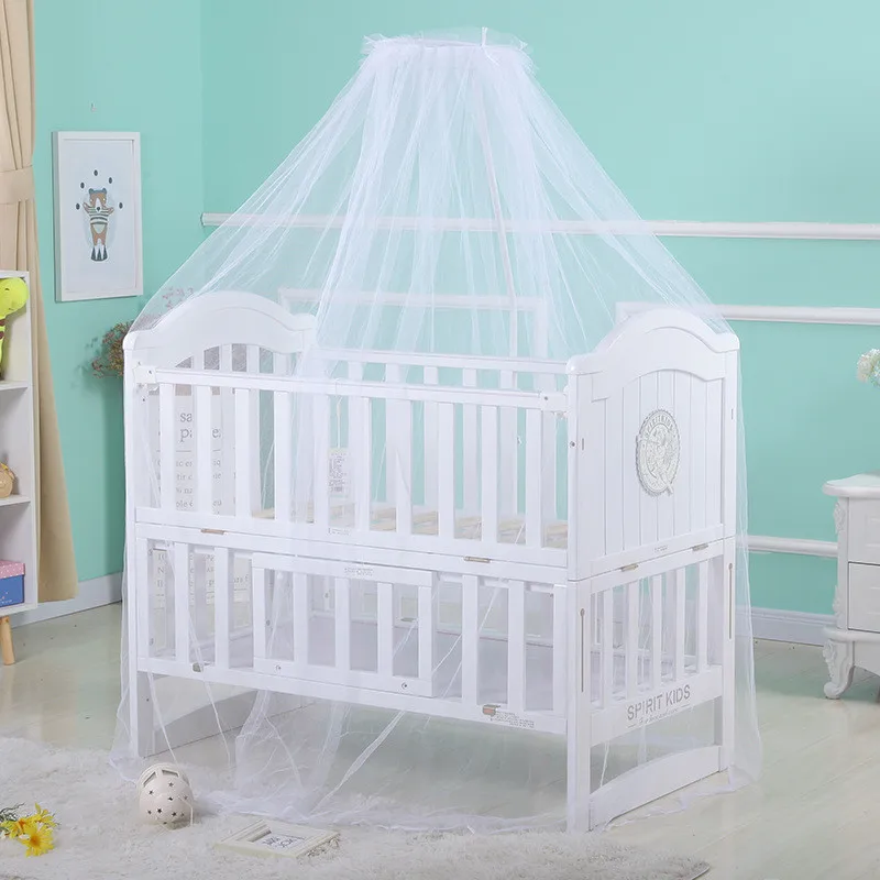 

Universal Crib Mosquito Net Encrypted Mesh Hole Baby Mosquito Net Dome Bedroom Curtain Net Newborn Infants Canopy Repellent Tent