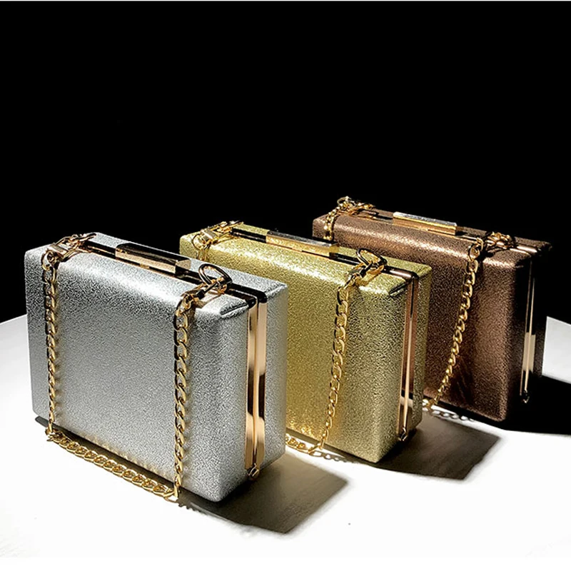 Golden Bags for Women Leather Phone Clutch High Quality Elegant Woman Shoulder Bag Luxury Designer Brand Purse and Handbag