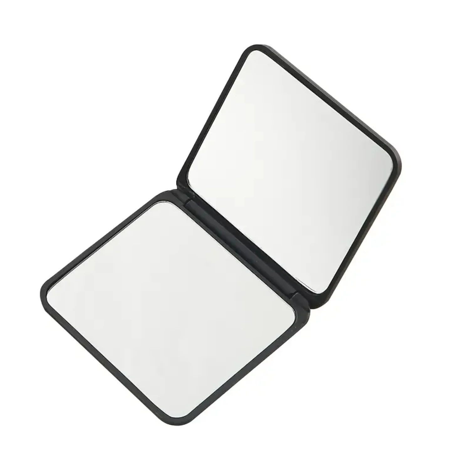 Miroir Compact, miroir de maquillage de poche pour voyage, Double face, miroir cosmétique pour sac à main, miroir Portable pliable carré