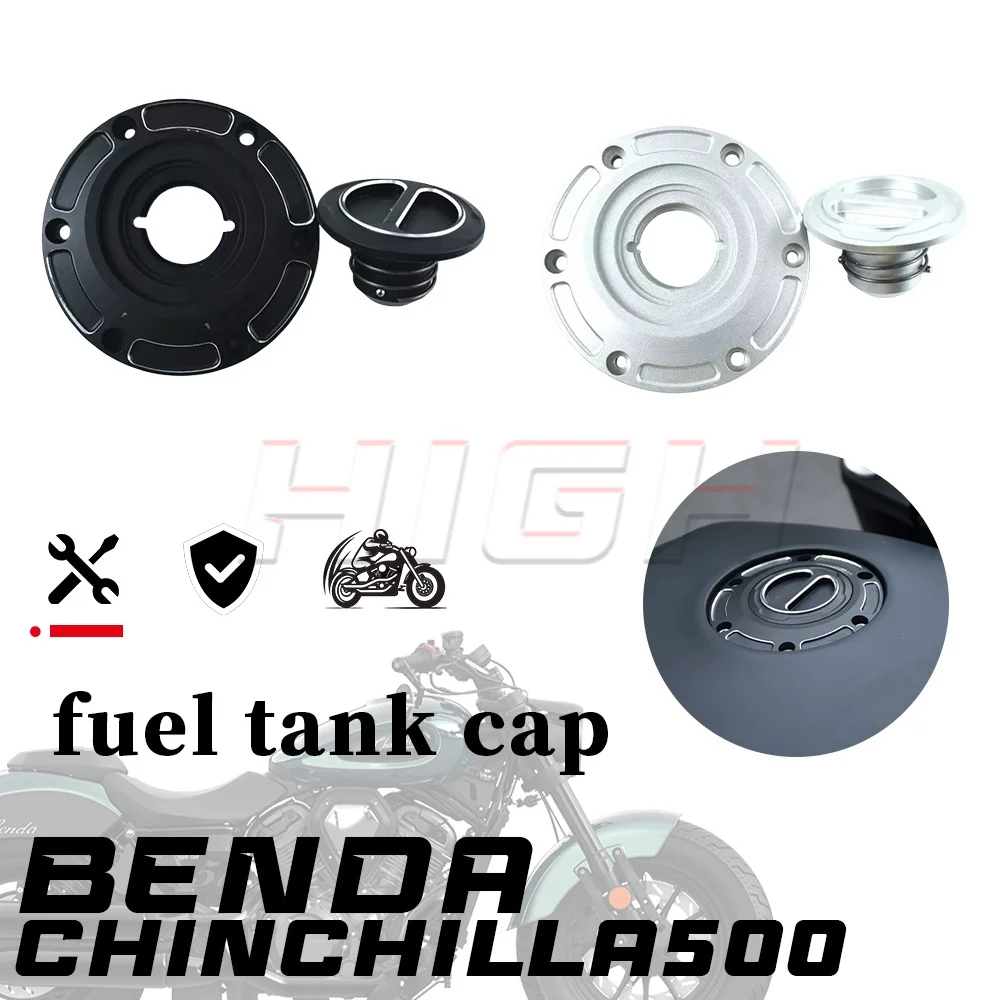 

Fuel tank cap BENDA CHINCHILLA 500 500 CHINCHILLA retro aluminum alloy accessories