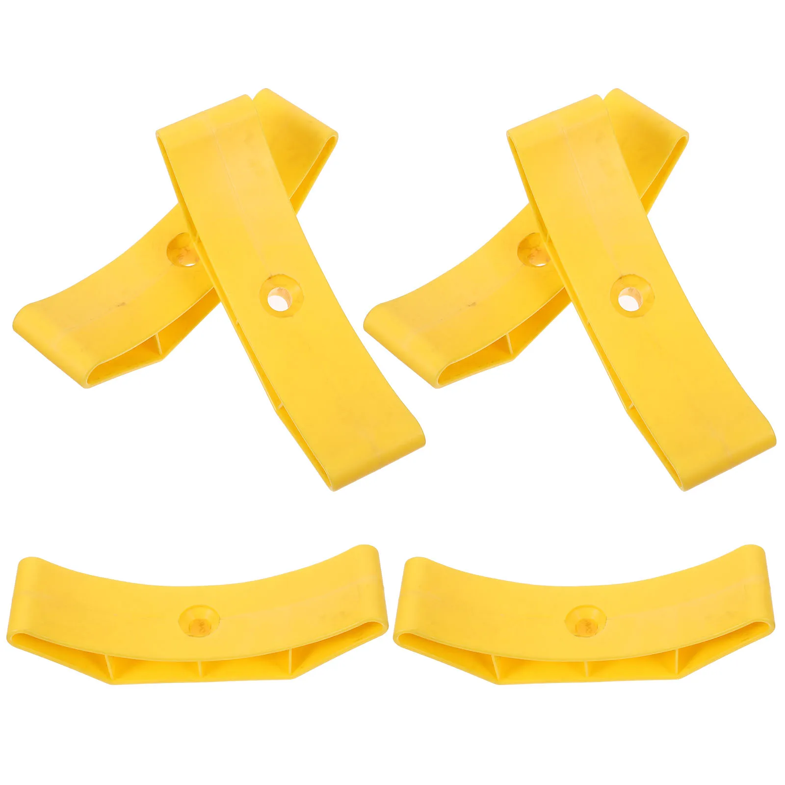 

6 Pcs Dumbbell Tray Racks Holder for Weights Stand Placement Storage Bottom Bracket Barbell Floor