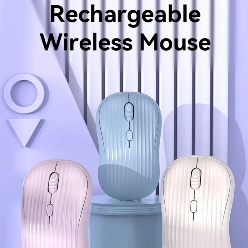 

Hot Selling Wireless Dual-mode Mouse Type-C Rechargeable 1600DPI Ergonomic Design Portable Silent Mouse Comfortable Hand Feel