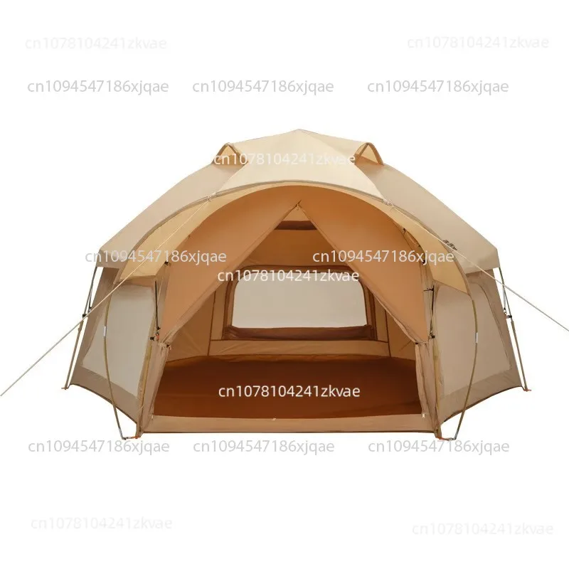 Fully automatic mushroom tent Outdoor camping field camping folding portable quick opening thickened rain proof tent