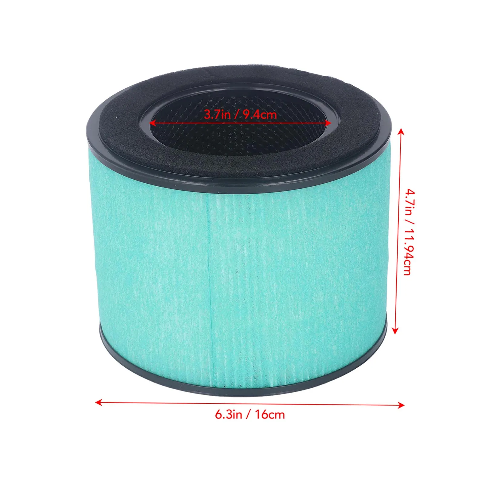 Purifier Filter Pet Dander Remove Detachable Harmful Gas Adsorption High Efficiency Particulate Filter for Partu BS‑08