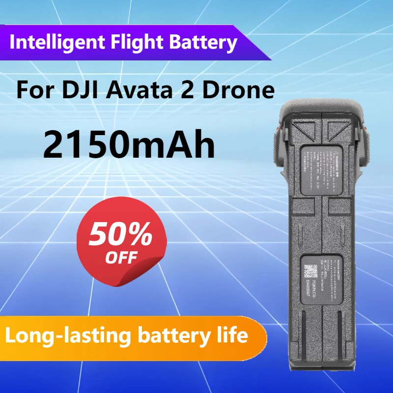 For DJI Avata 2 Drone 2150mAh Intelligent Flight Battery High Performance & Long Endurance