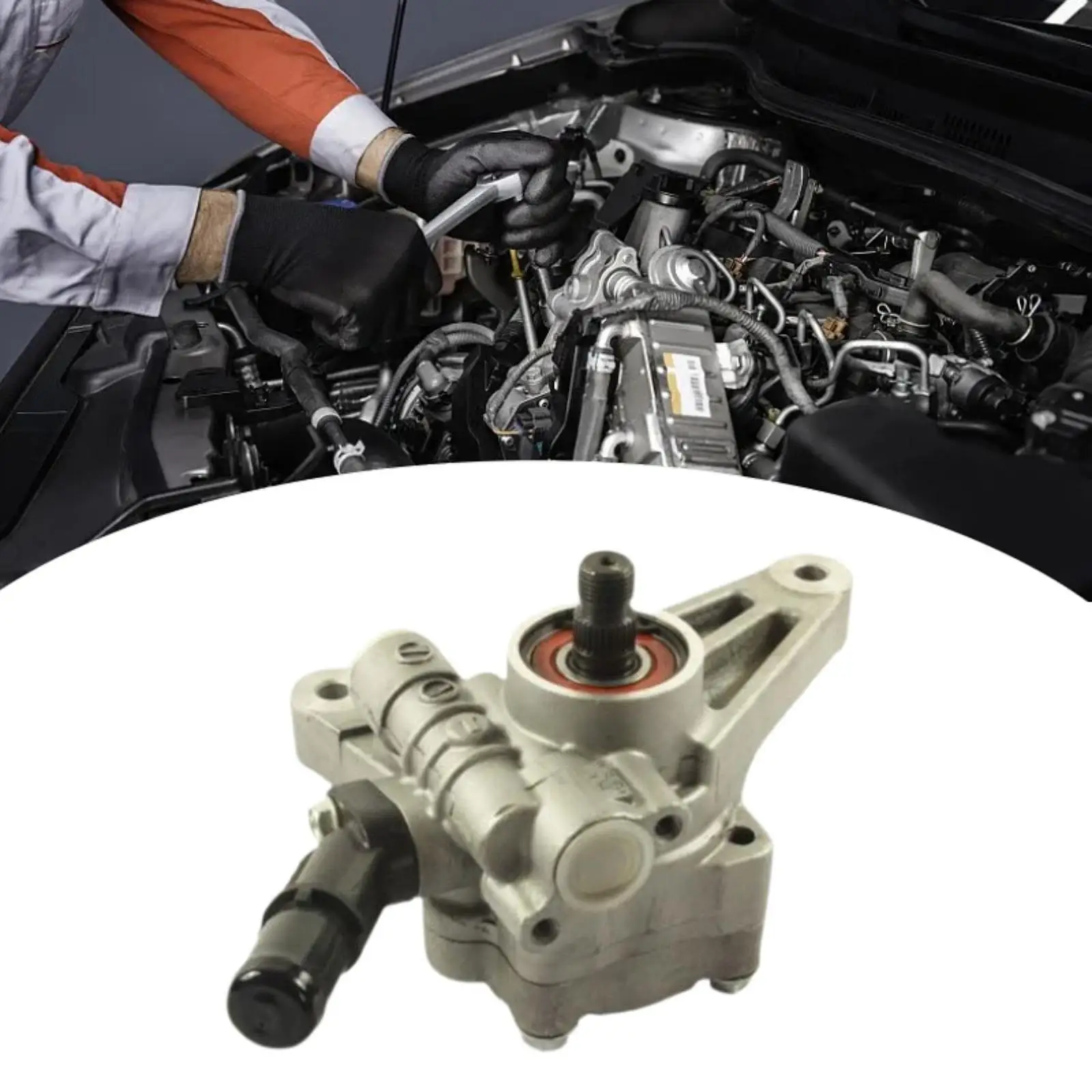 

High Performance Power Assist Pump Compatible for Honda Accord 2003 2007 3.0L Car Automotive Accessory