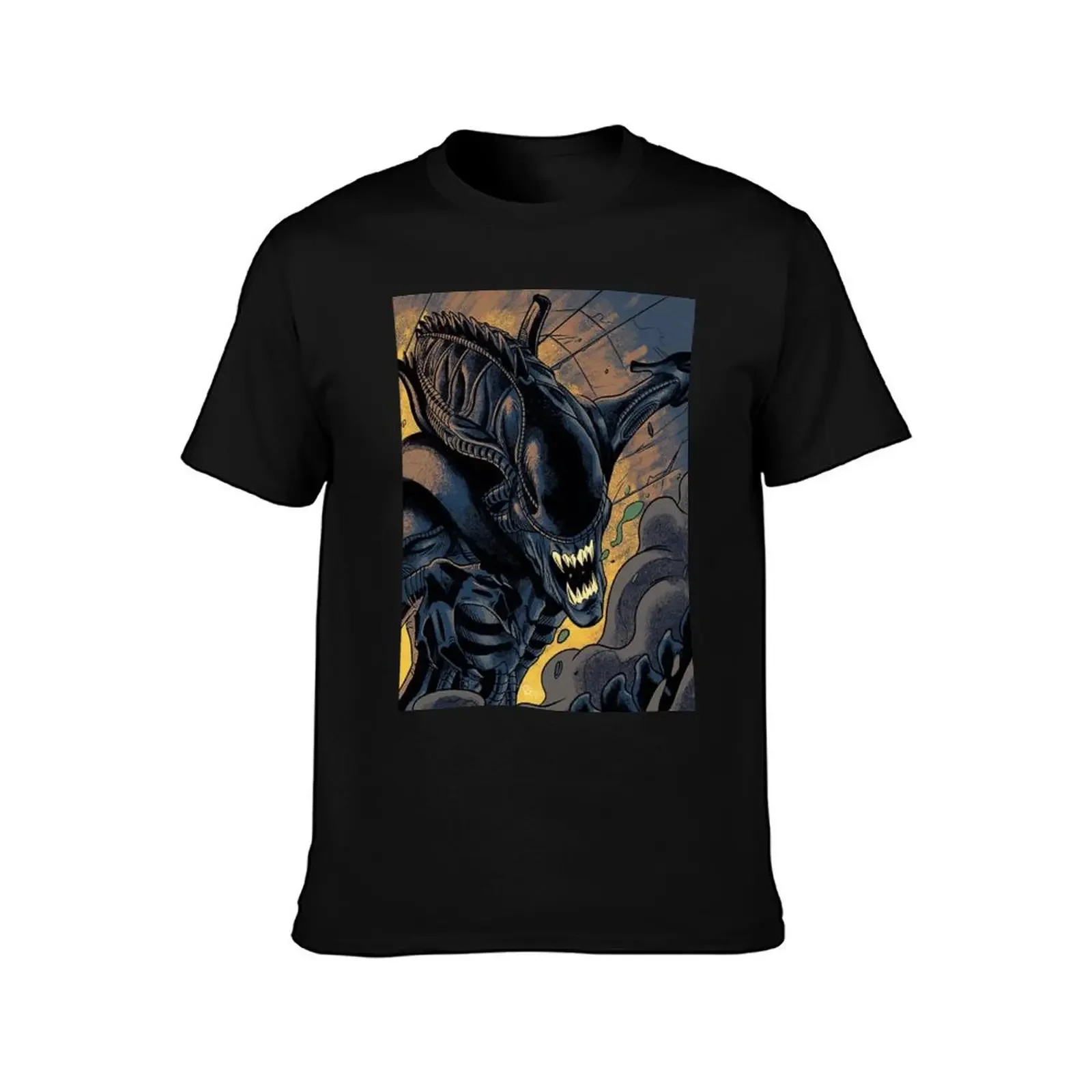 Xenomorph T-Shirt Aesthetic clothing Funny t-shirt oversized t shirts for men