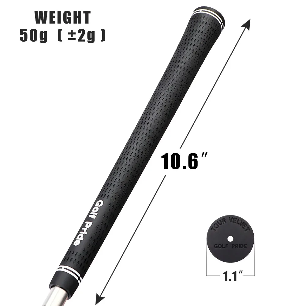 قطعة واحدة من مقابض مطاطية للجولف بنمط متقاطع كلاسيكي تبيع قبضة سريعة ومتينة ومريحة للاعبي الغولف #5