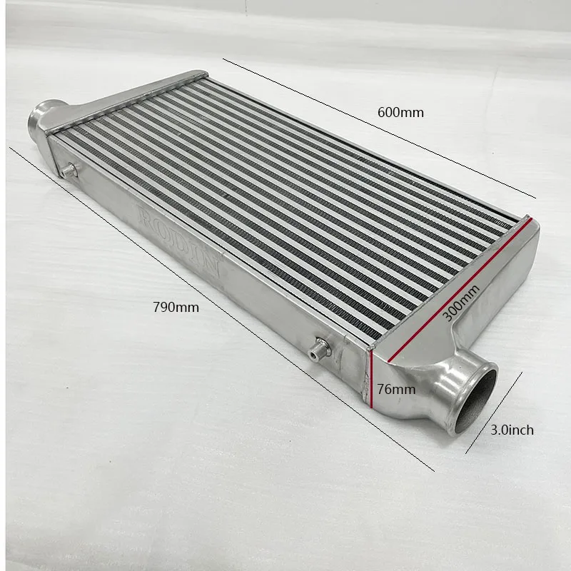 Front Mount intercooler Universele Turbo Intercooler voor Audi Jetta Inlaat 2.5"/65mm OD=2/2.5/3.0 inch voor BMW voor VW voor Golf