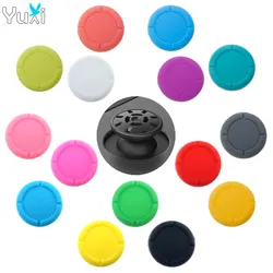 YuXi 1pc For NS Switch Lite Joy-Con Controller Joystick Silicone Rubber Cap Replacement Part Thumb Stick Grip Caps Cover