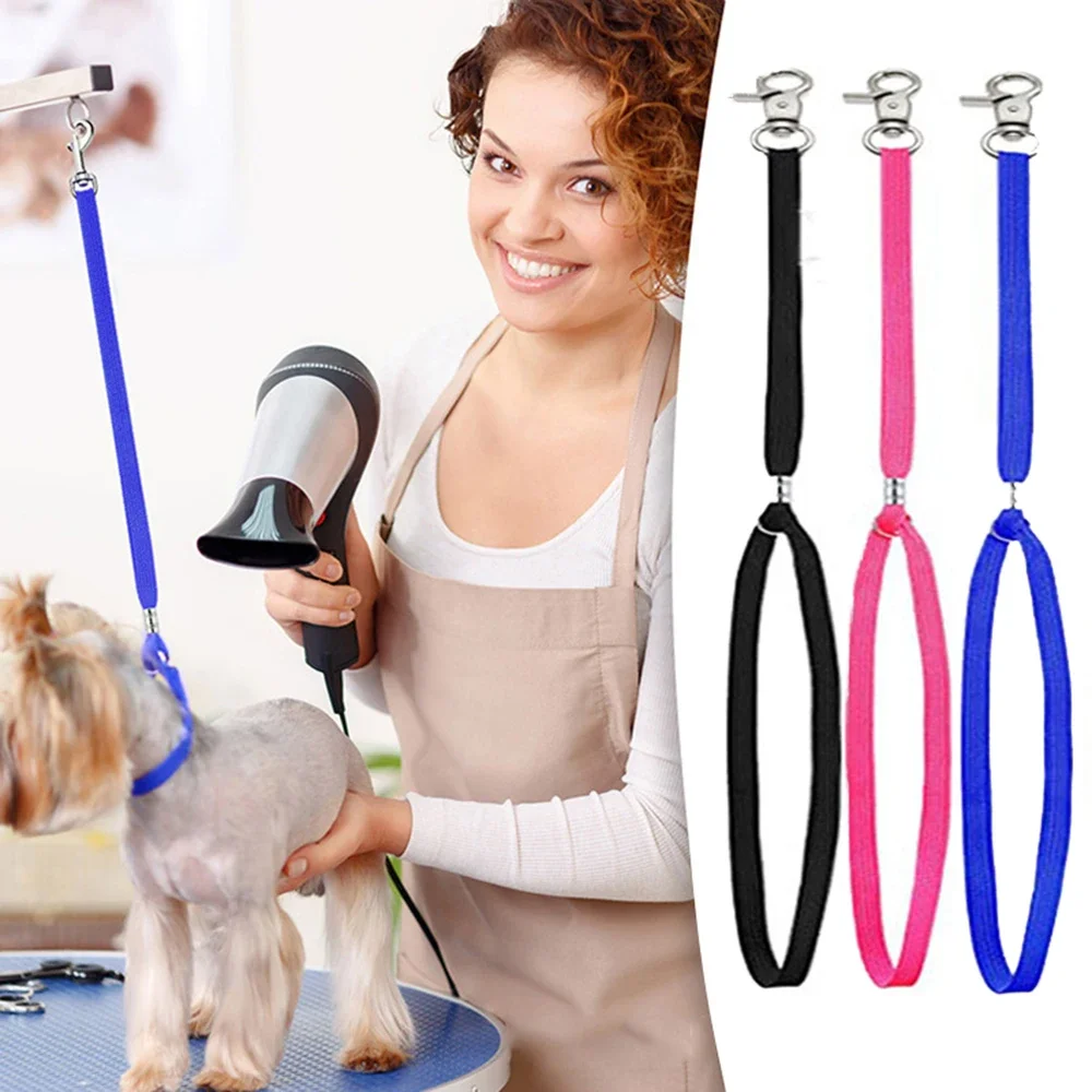 Corde de retenue réglable SFP pour animal de compagnie, boucle de nœud coulant pour chat, pince de verrouillage, table de toilettage, bras de bain, accessoires pour animaux de compagnie, nouveau, 2024