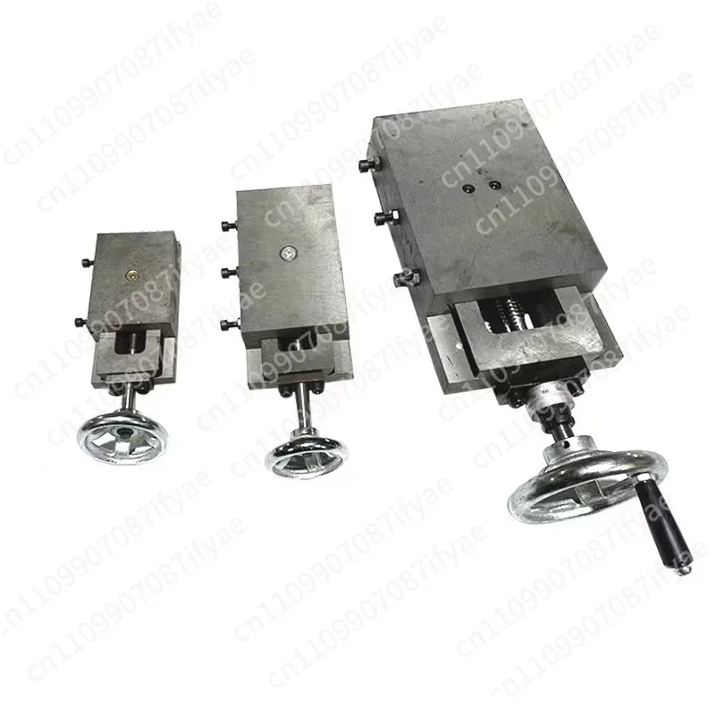 Dovetail groove with rod screw drag plate, slider, mechanical guide rail linear table, cross L-shaped cast iron slide table